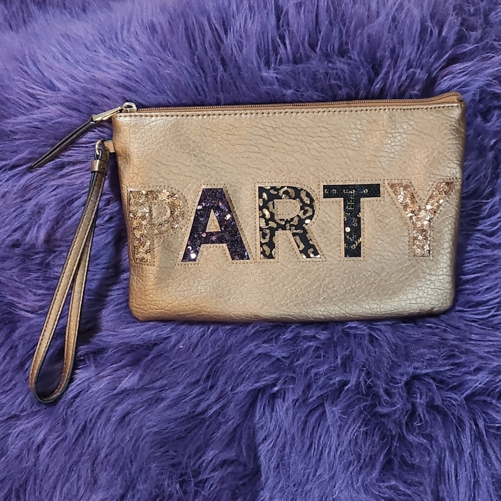 Juicy Couture Wristlet, OS, Bronze